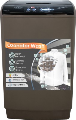 Equator 8 kg Ozone Sanitize and Saree Cycle Fully Automatic Top Load Washing Machine Beige(EWTL 808)