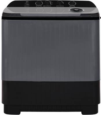 realme TechLife 10 kg Semi Automatic Top Load Washing Machine Black, Grey