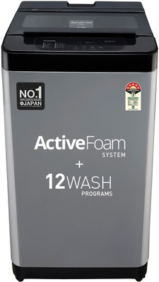 Panasonic 6.5 kg Fully Automatic Top Load Washing Machine Black, Grey(NA-F65LF3CRB)