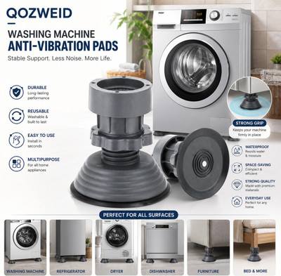 QOZWEID Washing Machine, Refrigerator, Water Cooler Material Rubber, Plated, Polyester, Plush(7 cm x 11 cm)