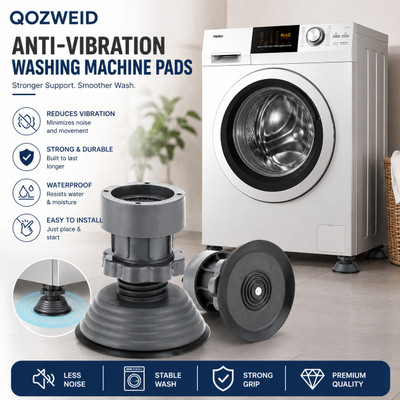 QOZWEID Washing Machine, Refrigerator, Water Cooler, Air Cooler Material Rubber, Plated, Polyester, Plush(7 cm x 11 cm)