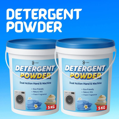 VOGUE DEAL Detergent Powder 10 KG Daily Brightness Protection Laundry Pack Detergent Powder (Fresh)(10 kg)
