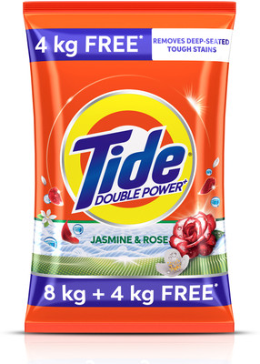 Tide Plus Detergent Powder (Jasmine & Rose)(12 kg)