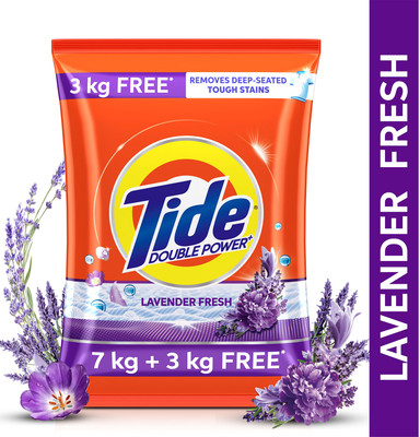 Tide Plus Detergent Washing Powder Detergent Powder (Lavender)(10 kg)