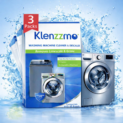 AQUALEE Klenzzmo Descaler Powder For Front & Top load Machine Detergent Powder Detergent Powder(300 g)