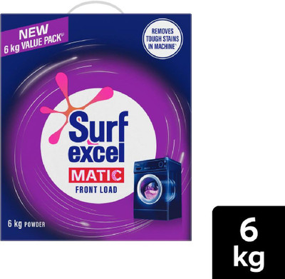 Surf excel Matic Front Load Detergent Powder 6 kg