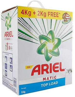 Matick Ariel Matic Top Load Detergent Powder (4+2kg free) (6 kg) Detergent Powder(6 kg)