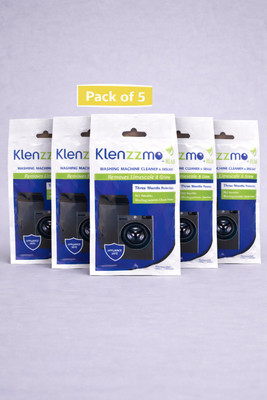 Horlite Klenzzmo Washing Machine Cleaner & Descaler for Front & Top Load (5 Packs)(500 g)