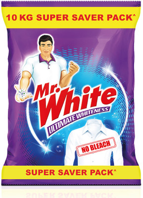Mr. White Ultimate Whiteness Detergent Powder(10 kg)