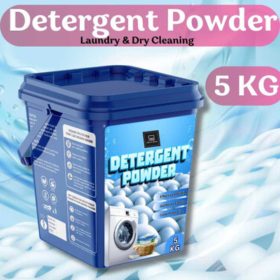 BLISS & BLUSH Detergent Liquid 5Kg Glow Max Matic Front/Top Load Fast Clean Detergent Powder (Fresh)(5 kg)