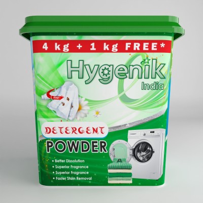 Neelkanth Enterprise Detergent Powder - 5 Kg | Top Load & Front Load, For Clean wash Detergent Powder 5 kg(Active Fresh)