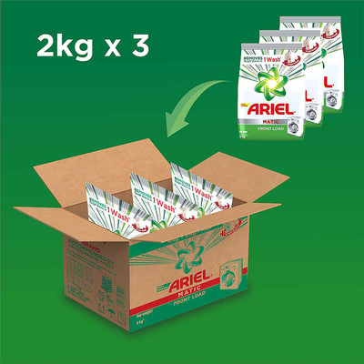 mosim Matic Front Load Washing Powder 4 kg + 2 kg free Detergent Powder Detergent Powder(6 kg)