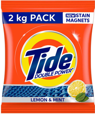 Tide Double Power Lemon & Mint Detergent Powder 2 kg