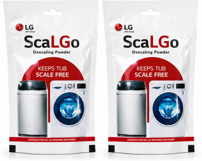 hias ScaL go Washing Machine Cleaner Hard Water Deposit Remover Detergent Powder (CITRUS)(0.2 kg)