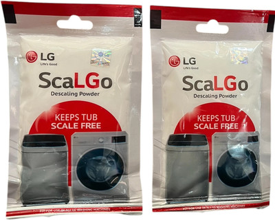 LG scaLGo descaling powder For All type Front load & Top Load Washing Machine Detergent Powder (Original)(200 g)