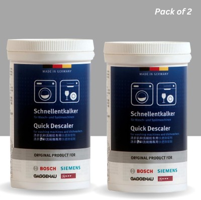 BOSCH Quick Descaler for Washing Machines and Dishwashers Detergent Powder Detergent Powder 500 g(Fragrance Free)