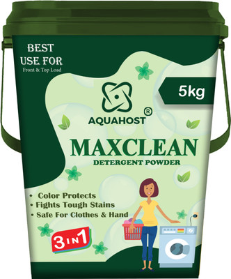 SUPPER FANNY op Load & Front Load,Better clean fight though stain Powder (Fresh) (5 kg) Detergent Powder (Long Lasting Active Fresh)(5 kg)