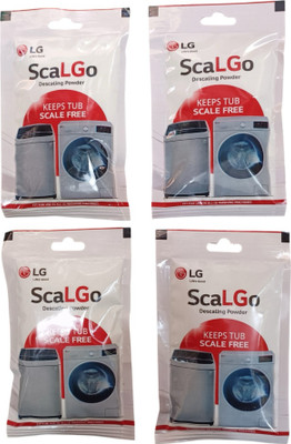 SUPERFLIP LGE ScaLGo Descaling Powder For All Type Washing Machines (100Gm Pack of 4) New Detergent Powder (Original)(400 g)
