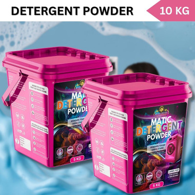 KYARA DREAMS Detergent Powder 10 KG – Ultra Clean Foam Formula Detergent Powder (Fresh)(10 kg)
