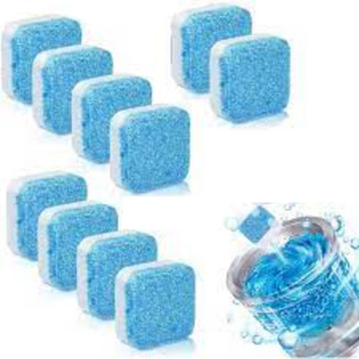 Scart Washing Machines and Tub Cleaner Stain Remover Descal Tablet (Pack of 10) Detergent Powder(10 ml)