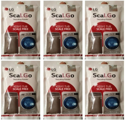 G scaLGo descaling LGE ScaLGo Descaling Powder For Washing Machine and Appliances(100Gm Pack of 6) Detergent Powder (Original)(600 g)
