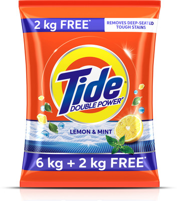 Tide Plus Detergent Powder (Lemon & Mint)(6 kg)