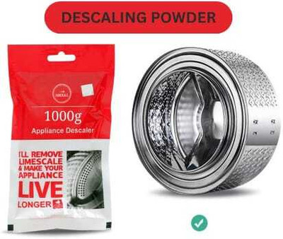 LGDESCALE SUITABLE FOR ALL TYPES OF WASHING MACHINE PACK OF 10 Detergent Powder (DESCALING)(1 kg)