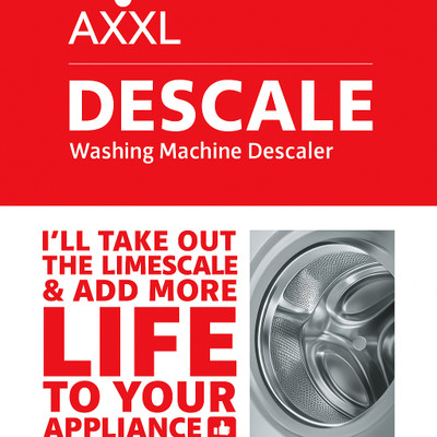 axxl WASHING MACHIN DRUM/TUBE CLEANING POWDER Detergent Powder (JASAMINE)(100 g)