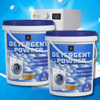 BLISS & BLUSH Detergent Powder with Color Protection | Bright Whites & Long Lasting Freshness Detergent Powder (Fresh)(10 kg)