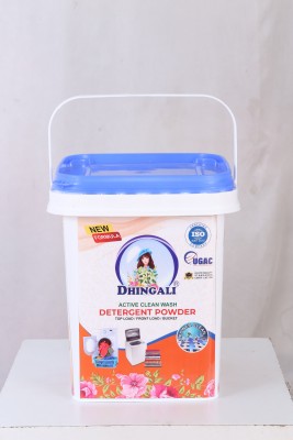 DHINGALI POWER CLLEAN DETERGENT POWDER FOR MACHINE WASH Detergent Powder 3.5 kg(FRESH)