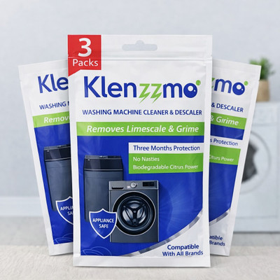 Horlite Klenzzmo Drum Cleaner Powder for All Washing Machine | Pack of 3(300 g)