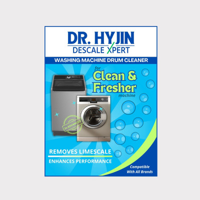 DR. HYJIN Washing Machine Drum Cleaner Powder / Descale Powder Detergent Powder (Fresh)(500 g)