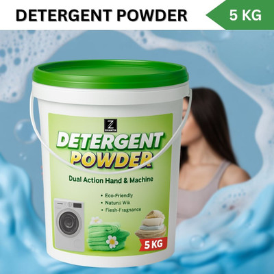 ZIVANTIX Detergent Powder 5 KG Superior Foam Quick Clean Detergent Powder (Fresh)(5 kg)
