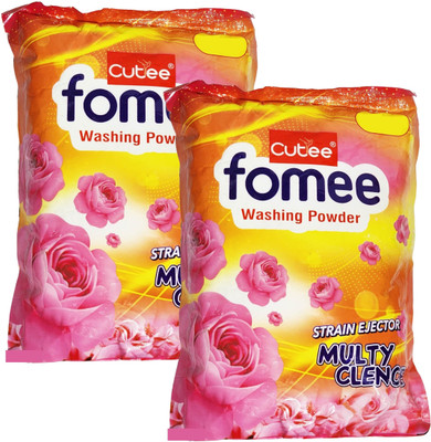 Cutee Fomee Washing Powder - Pack Of 2 Detergent Powder(1 kg)