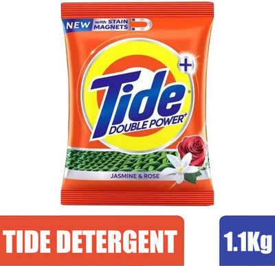 Tide Jasmine And Rose Detergent Powder 1.1kg Detergent Powder(1 kg)
