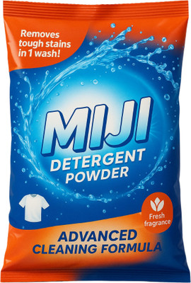 MIJI Detergent Powder (Jasmine & Rose) Detergent Powder(3 kg)