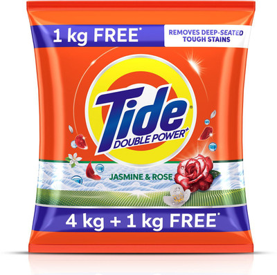 Tide PLUS Detergent Powder (Jasmine & Rose)(4 kg)