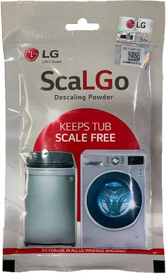 LG ScaLGo Descaler Powder For Washing Machine Front and Top Load Washing Machine Detergent Powder (Pack Of 10)(100 g)