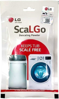 LG ScaLGo Descaler Powder For Washing Machine Cleaner Front Load and Top Load Detergent Powder (Pack Of 10)(100 g)