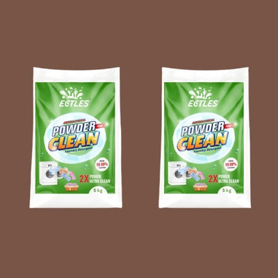 ECTLES Double Power Detergent Powder ( Active Fresh ) Detergent Powder 10 kg ()_2 Detergent Powder(10 kg)