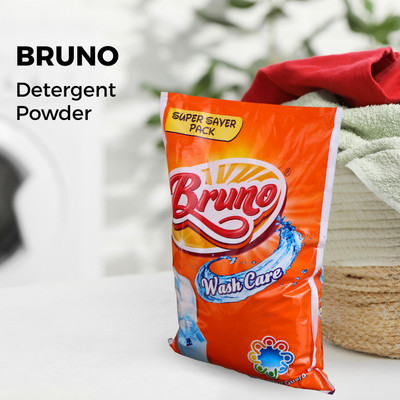 Bruno WASHCARE SUPER SAVER PACK (SET OF 2) Detergent Powder (Active Fresh)(10 kg)
