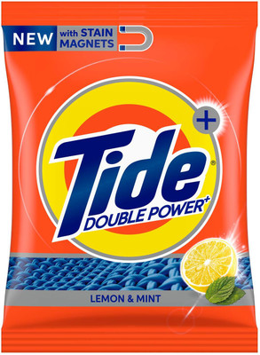Tide Double Power Lemon & Mint Detergent Powder(1 kg)