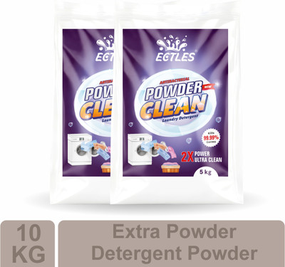 ECTLES Double Power Active Fresh Lavander Extra Washing Detergent Powder 10 kg ()_6 Detergent Powder(10 kg)