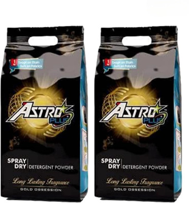 ASTRO PLUS+ Detergent Powder Detergent Powder Top Load & Front Load Detergent Washing Powder Detergent Powder (FRESH)(1 kg)