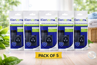hias Klenzzmo Washing Machine Cleaner & Descaler | Removes Limescale, Dirt & Odor Detergent Powder (Mild Fresh)(500 g)
