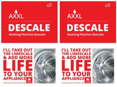 axxl WASHING MACHINE DESCALE POWDER Detergent Powder (jasmine)(200 g)