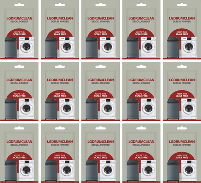 LGDRUMCLEAN DESCAL POWDER COMPATIABLE FOR L G WASHING MACHINE FRONT AND TOP LOAD ALL BRAND 005 ML ORGINAL Detergent Powder (YES)(500 ml)