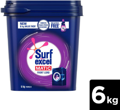 Surf excel Matic Front Load Detergent Powder(6 kg)