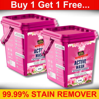 Sunita Dreams Detergent Powder 10kg Active Wash Matic Front/Top Load Ultra Clean Detergent Powder (Fresh)(10 kg)