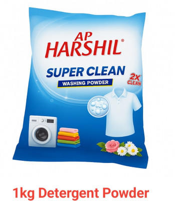 AP HARSHIL Washing Powder | 1kg Detergent Powder High Quality Detergent Powder(1 kg)